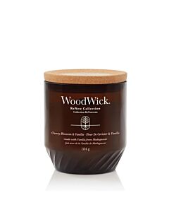 Woodwick Cherry Blossom & Vanilla Renew Medium Candle